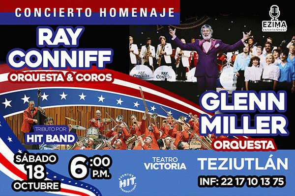 img_Concierto Homenaje a Ray Conniff y Glenn Miller, Teziutlán